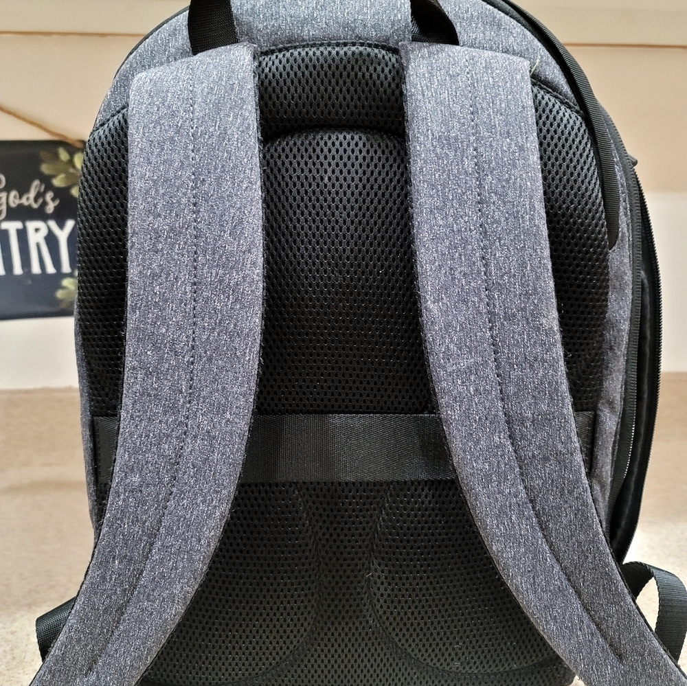 Lululemon Athletica Dark Heather Gray Backpack Laptop - Picture 9 of 9